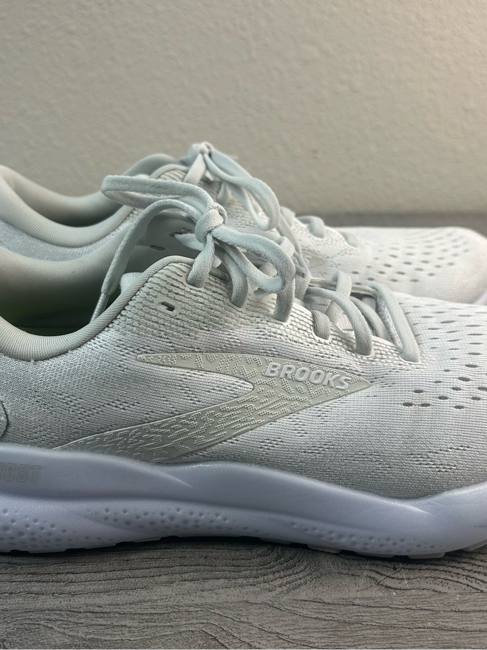 Brooks Ghost 16 Women's White Running Sneakers Running Size 10 Comfort Casual - Picture 13 of 16